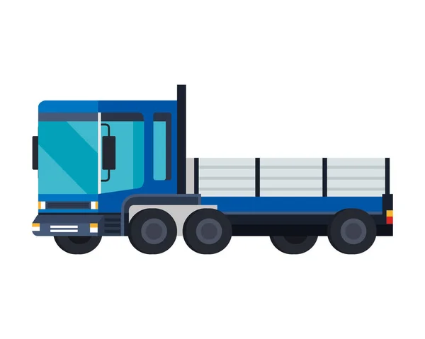 Lieferservice Lkw Fahrzeug Vektor Illustration Design — Stockvektor