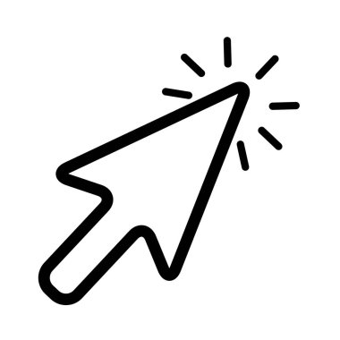 ok fare işaretçi simgesi vektör çizim tasarım