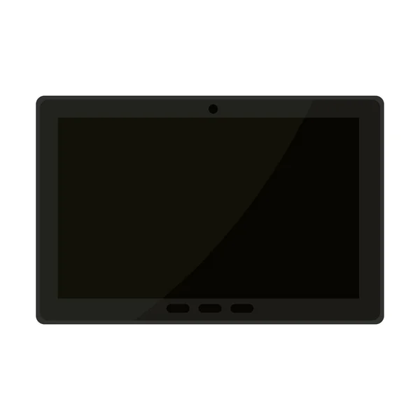 平板电脑设备隔离图标矢量插图设计 — 图库矢量图片