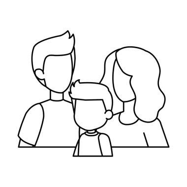 Anne ile oğlu karakterler çift