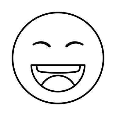 mutlu aptal yüz ifade simgesi
