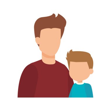 Baba oğul karakterlerle