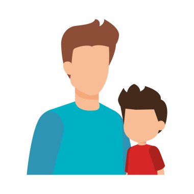 Baba oğul karakterlerle