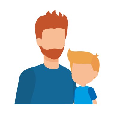 Baba oğul karakterlerle