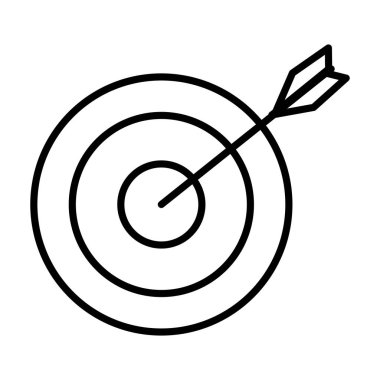 ok simgesine sahip hedef