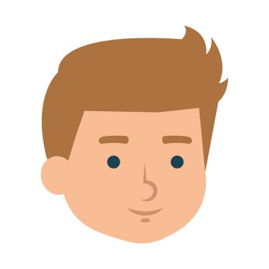 Sevimli küçük çocuk baş karakter.