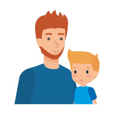 Baba oğul karakterlerle