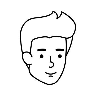 genç ve rahat bir adam baş karakter
