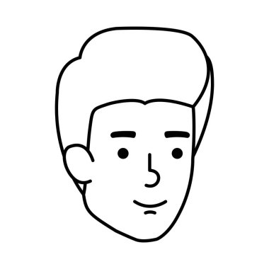 genç ve rahat bir adam baş karakter