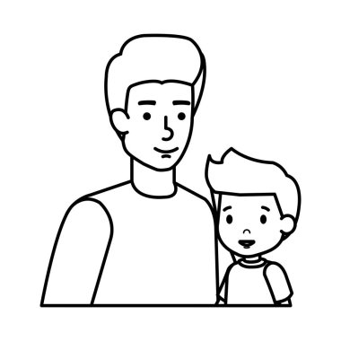 Baba oğul karakterlerle