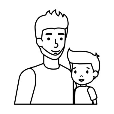 Baba oğul karakterlerle