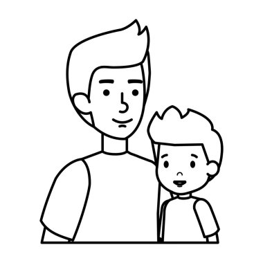 Baba oğul karakterlerle