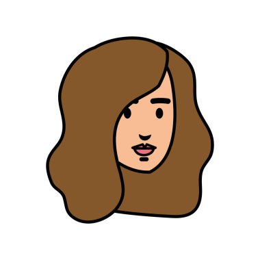 güzel ve genç kadın baş karakter