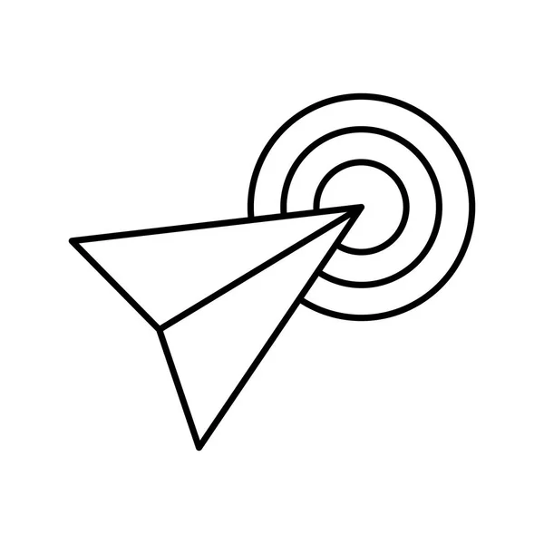 Flèche souris pointeur icône — Image vectorielle
