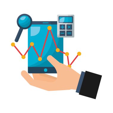 el tutma Mobil hesap makinesi grafik