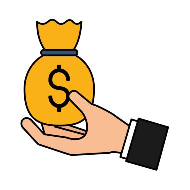 El ele para çantası.