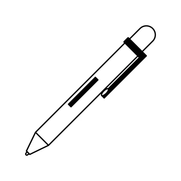 Approvisionnement en stylo scolaire — Image vectorielle