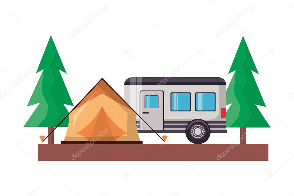 camping wanderlust design