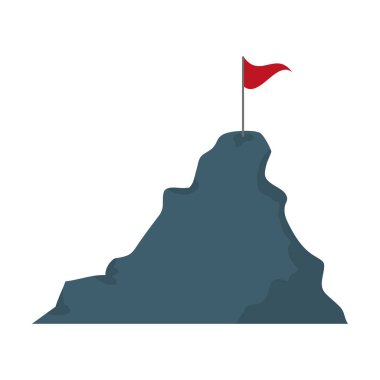 dağ kırmızı bayrak