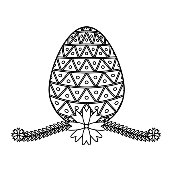Fita de ovo de Páscoa feliz — Vetor de Stock