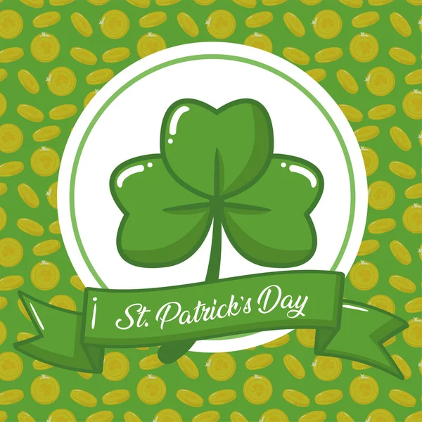 Glad St Patricks dag — Stock vektor