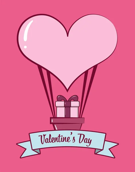 Joyeuse Saint Valentin — Image vectorielle