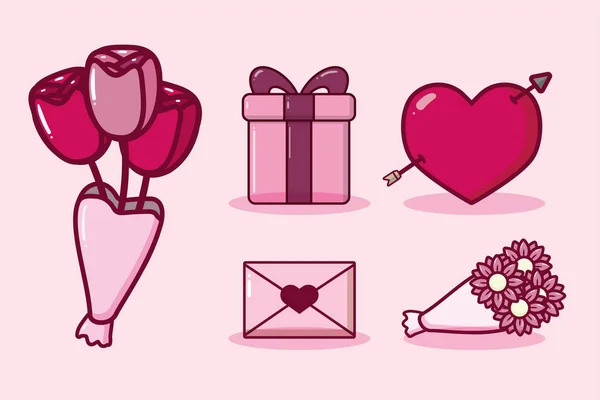 Feliz día de San Valentín — Vector de stock