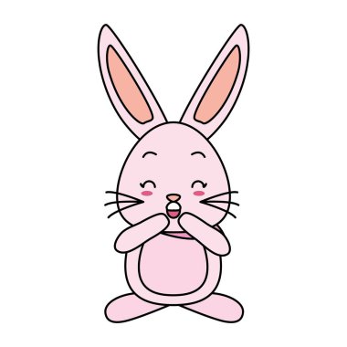 Sevimli tavşan çizgi filmi