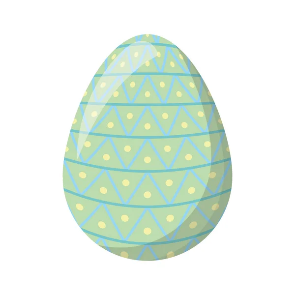 Feliz Pascua pintura huevo — Archivo Imágenes Vectoriales