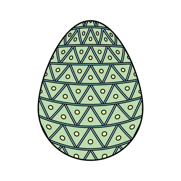 Felice Pasqua pittura uovo — Vettoriale Stock