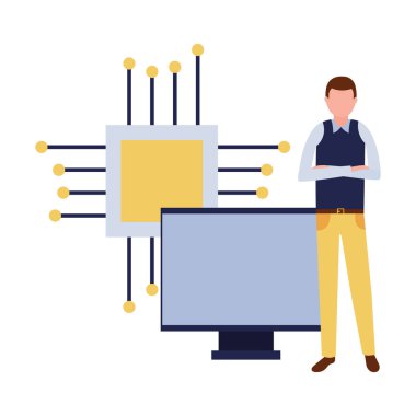 işadamı bilgisayar anakart