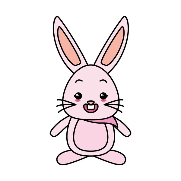 Bonito coelho desenhos animados —  Vetores de Stock