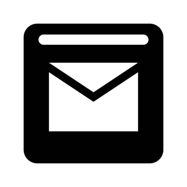 E-Mail-Chat — Stockvektor