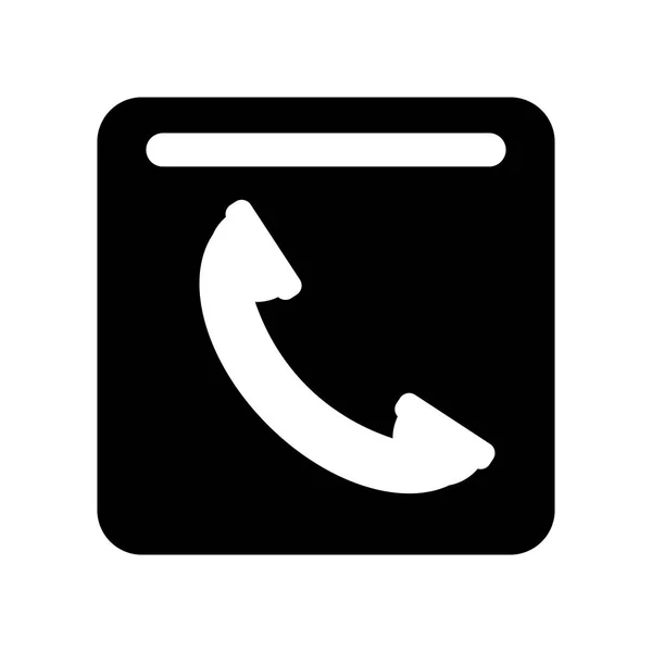 Telefoon dienst etiket — Stockvector