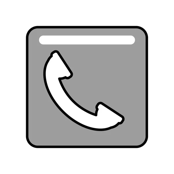 Telefon-Service-Label — Stockvektor