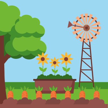 çiftlik taze çizgi film