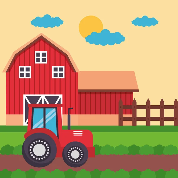 Farm fresh cartoon — Stock Vector