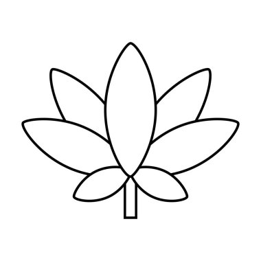 Esrar yaprak retro hippi tarzı