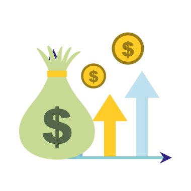 para çantası sikke para birimi ve ok büyüme