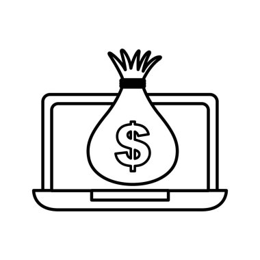 dizüstü bilgisayar para çantası Doları