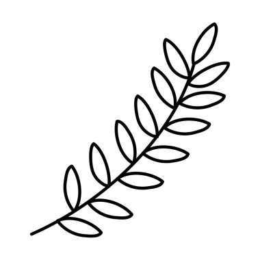 Yapraklı ağaç dalı.