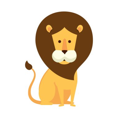 Afrika aslanı vahşi hayvan