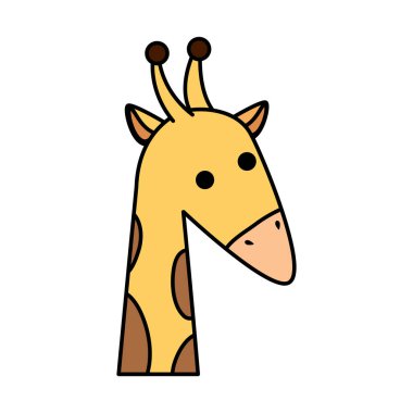 Afrika zürafa yaban hayatı hayvan