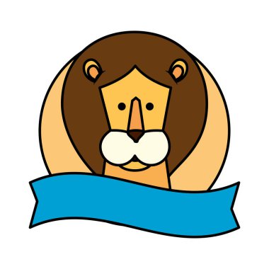 Afrika aslanı vahşi hayvan