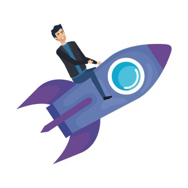 zarif işadamı roket uçan
