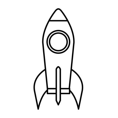 Roket Fırlatıcı izole simgesi