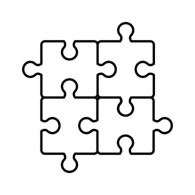 Bulmaca oyun adet simge