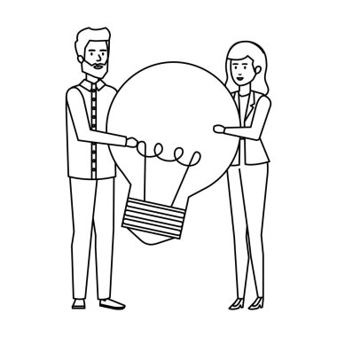 iş çift kaldırma ampul