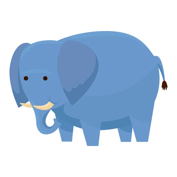 Slon africký divoký charakter — Stockový vektor