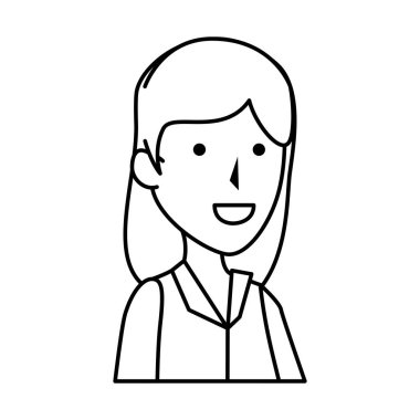 güzel ve genç kadın karakter